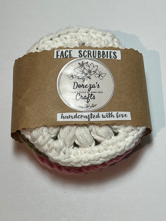 Facial scrubbies